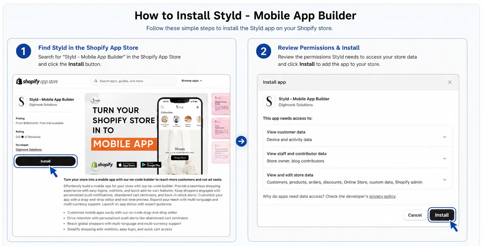 Step 1 screenshot preview
