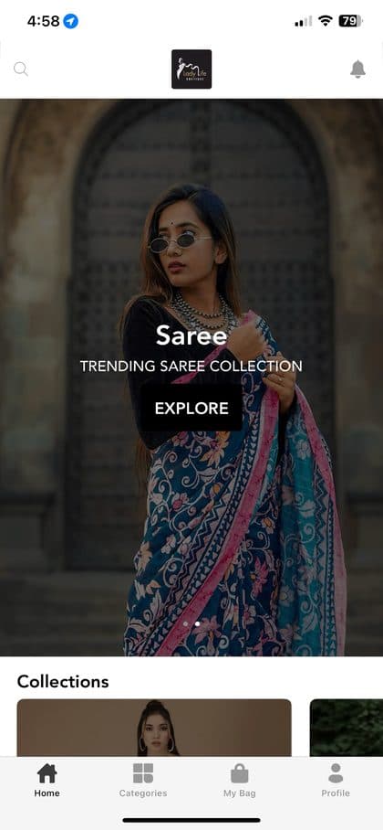 LadyLife Boutique Shopify mobile shopping app